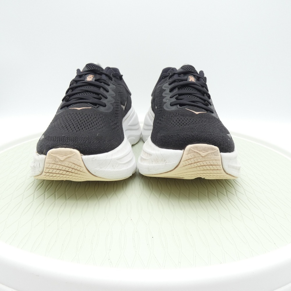 Hoka Bondi 8 Black Rose Gold Running Shoes Womens 10B 1162012 BRGL Sneaker - Picture 2 of 9